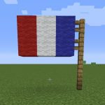 マイクラのプログラミングで作った国旗