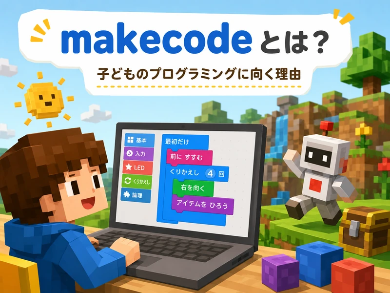 マイクラのMakeCodeでプログラミング！初心者のための始め方ガイド