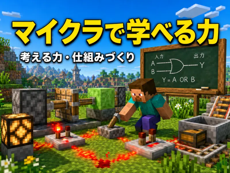 マイクラはどんなゲーム?初心者でもわかる7つの遊び方と魅力