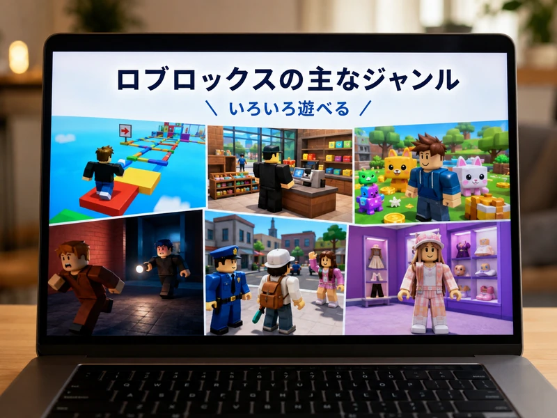 ロブロックスはどんなゲーム？特徴と遊び方・ジャンル7種を解説