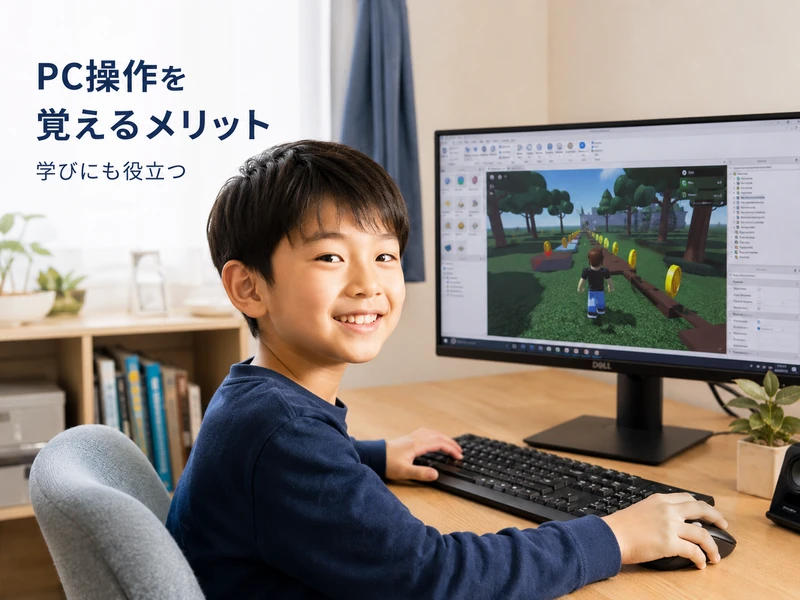 ロブロックスのPC操作方法を初心者向けに解説！基本の7キーと視点設定