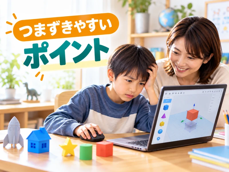 【保護者向け】3Dモデリングは小学生でもできる!始め方5ステップと身につく4つの力