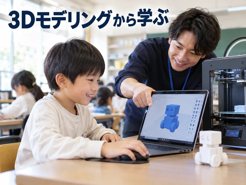 3Dプリンターの習い事で身につく4つの力!小学生の教室選びで見るべき5つのポイント