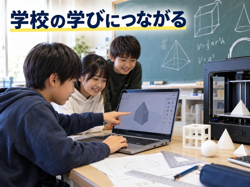 3Dプリンターの習い事で身につく4つの力!小学生の教室選びで見るべき5つのポイント