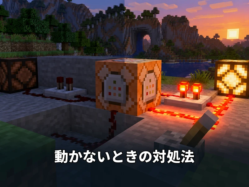 【初心者向け】マイクラのコマンドブロックの使い方!出し方から3つの種類まで解説