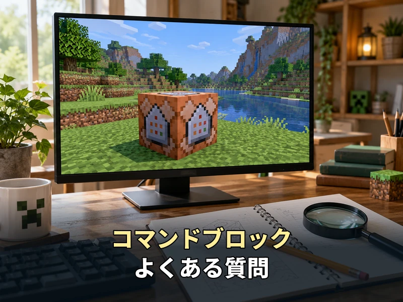 【初心者向け】マイクラのコマンドブロックの使い方!出し方から3つの種類まで解説
