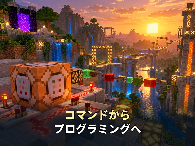 【初心者向け】マイクラのコマンドブロックの使い方!出し方から3つの種類まで解説
