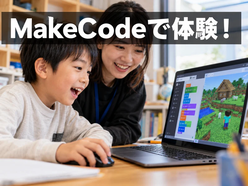 【保存版】マイクラのプログラミングをMakeCodeで始める3ステップ!使える版と注意点も解説