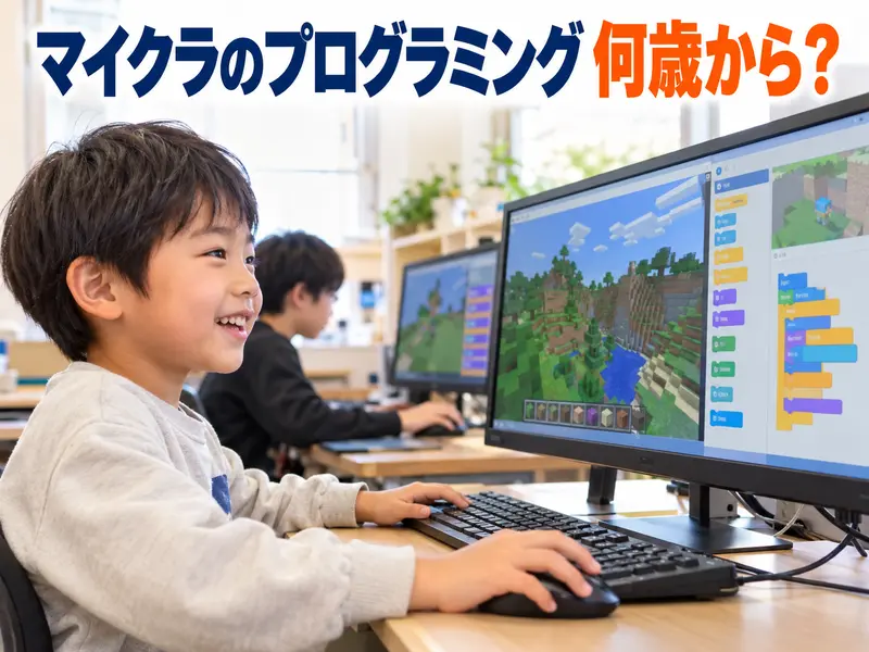 【親子で読める】マイクラのプログラミング教室のメリット7つ！向いている子と選び方3つ