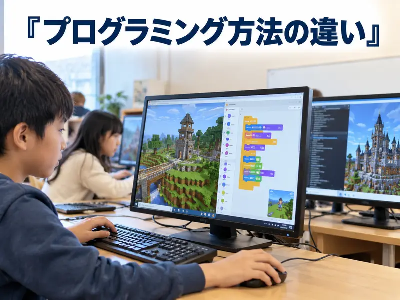 【学年別】マイクラのプログラミングは何歳から？始めどきの目安3つを解説