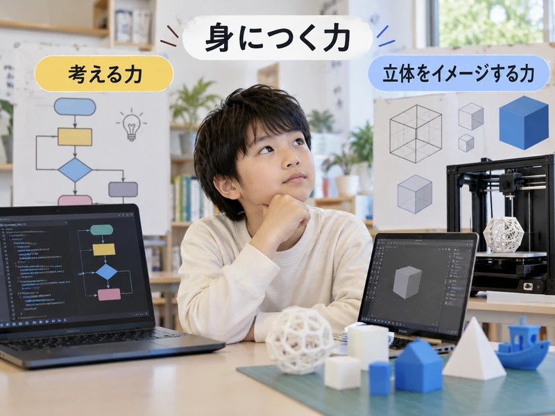 【比較】プログラミングと3Dモデリングはどっちがいい?7つの違いと向いている子の特徴