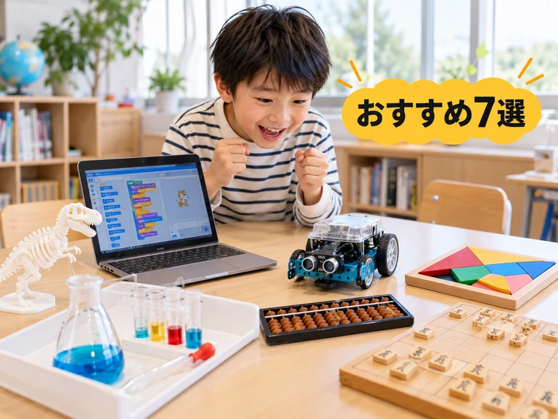 理系の習い事おすすめ7選!小学生の理系力を伸ばす選び方と始めどき