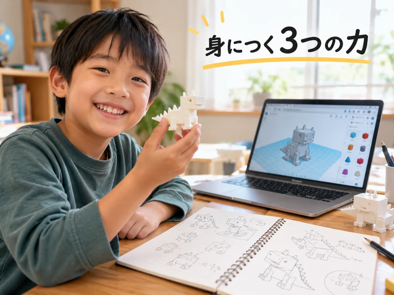 Tinkercadとは?できること3つと始め方を小学生の親向けに解説