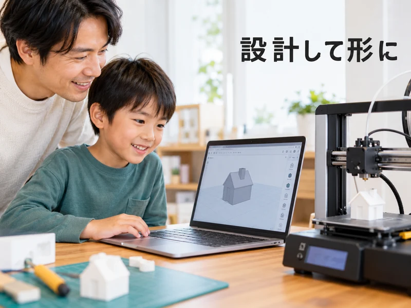 【親子で読める】デジタルものづくりとは?身につく力4つと始め方3ステップ