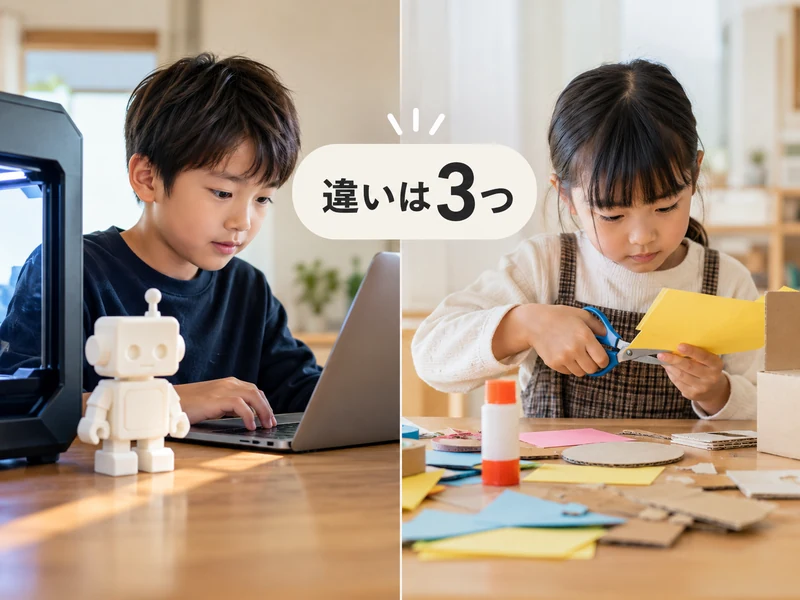 【親子で読める】デジタルものづくりとは?身につく力4つと始め方3ステップ