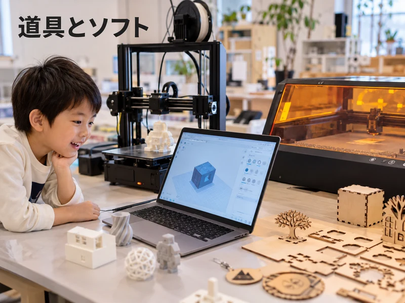 【親子で読める】デジタルものづくりとは?身につく力4つと始め方3ステップ