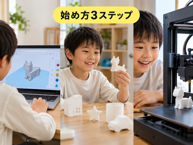 【親子で読める】デジタルものづくりとは?身につく力4つと始め方3ステップ