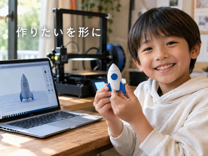 【親子で読める】デジタルものづくりとは?身につく力4つと始め方3ステップ